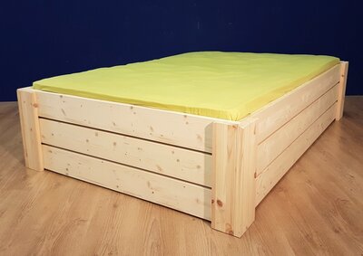 2-persoonsbed HARRIE 3 latten hoog 