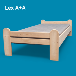  bed LeX  A+A 90x200cm OP=OP